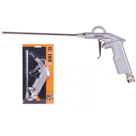BRIXO PISTOLA PER SOFFIAGGIO A CANNA LUNGA IN ALLUMINIO VERNICIATO