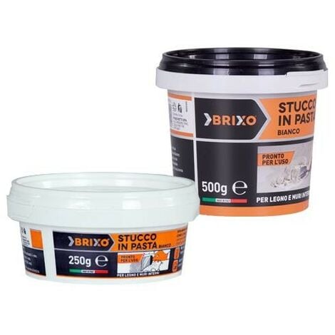 STUCCO IN PASTA PROFESSIONALE CIPIR 500 g BIANCO MURI E LEGNO PER