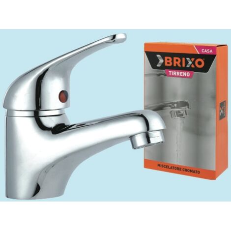 BRIXO TIRRENO MISCELATORE MONOCOMANDO LAVABO RUBINETTERIA