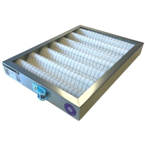 Brizz – Filtre VMC G4 pour ventilation positive EOLETEC Ecodesign – Dimensions 287 x 400 x 48 mm – Lavable et réutilisable jusqu'à 100 fois