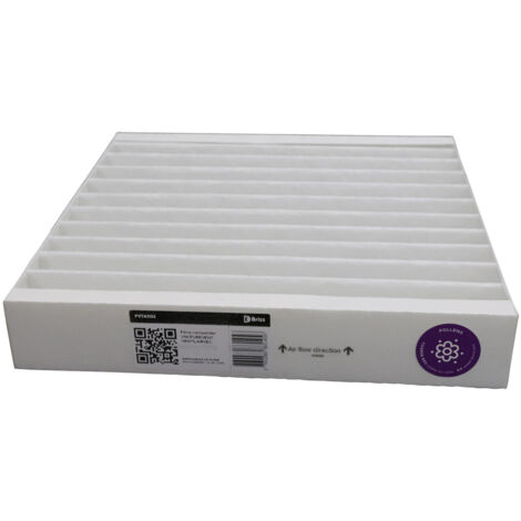 Brizz – Filtre VMC G4 285x285x50mm – Compatible VMI PUREVENT VENTILAIRSEC – Remplacement efficace tous les 6 mois