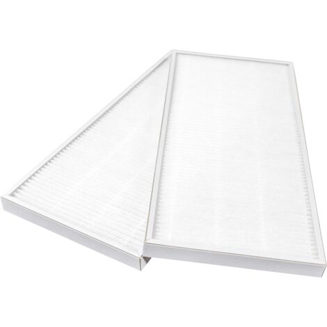 Brizz – Lot de 2 filtres F7 compatibles VMC Atlantic DUOLIX DUOCOSY – Dimensions 400x190x22mm – Filtration efficace pour air intérieur