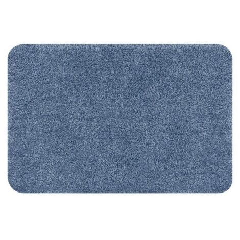 BRIZZOLO Alfombra de baño acrílica 60x90 cm  azul Spirella