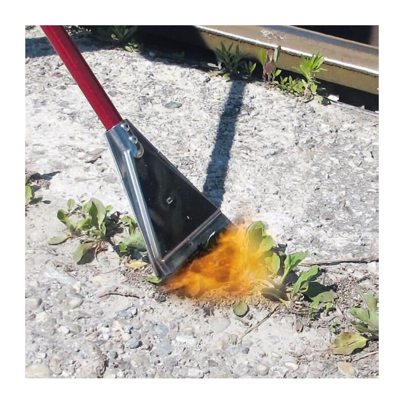 Brûleur désherbeur vert premium avec large buse Rothenberger