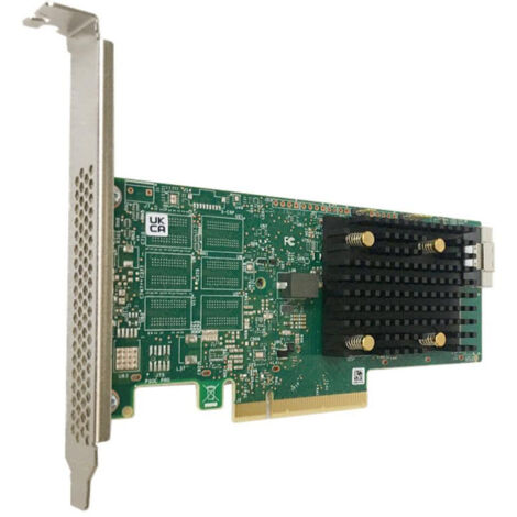 Broadcom HBA 9500-8i Tri-Mode - Controlador de almacenamiento - 8 Canal - SATA 6Gb/s / SAS 12Gb/s / PCIe 4.0 (NVMe) - PCIe 4.0 x8
