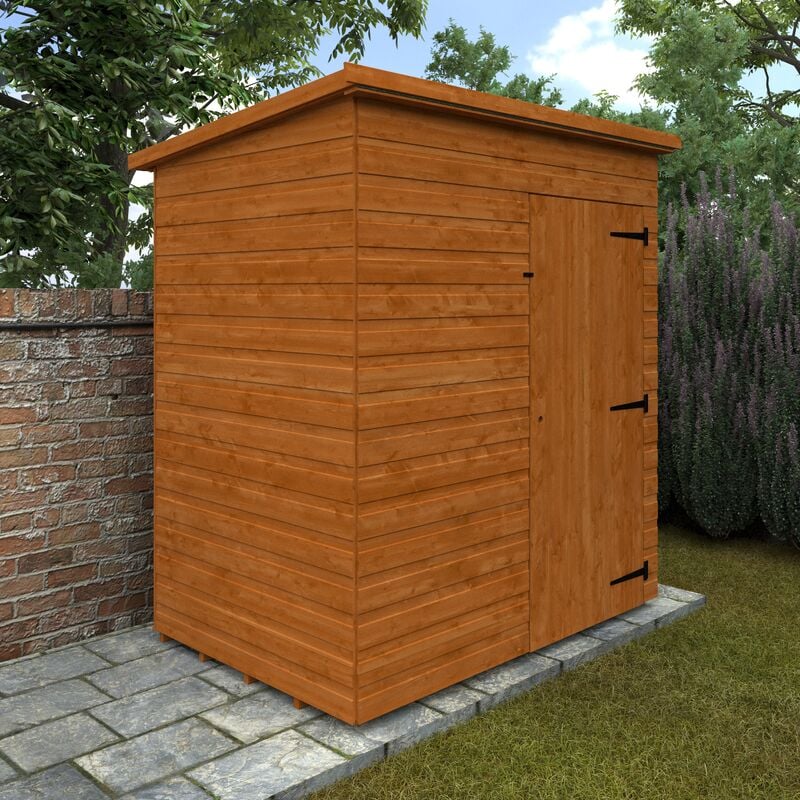 Broadfield Garden Buildings - 5x4w Shiplap Timber Windowless Super Pent ...