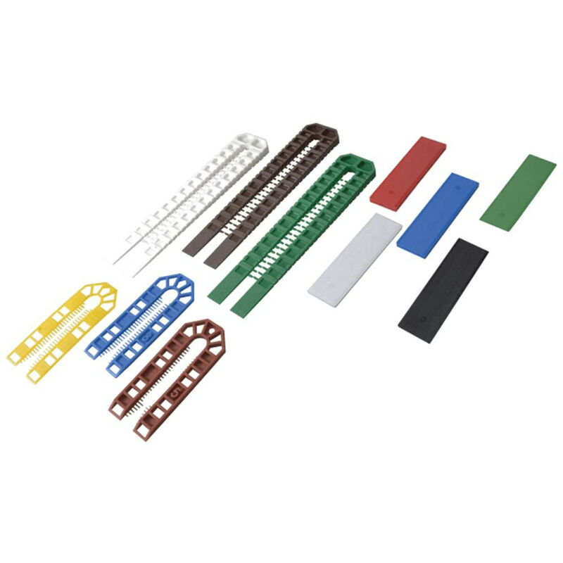 Assorted Leveling Pack - Pack of 150 - Various Colours - Broadfix