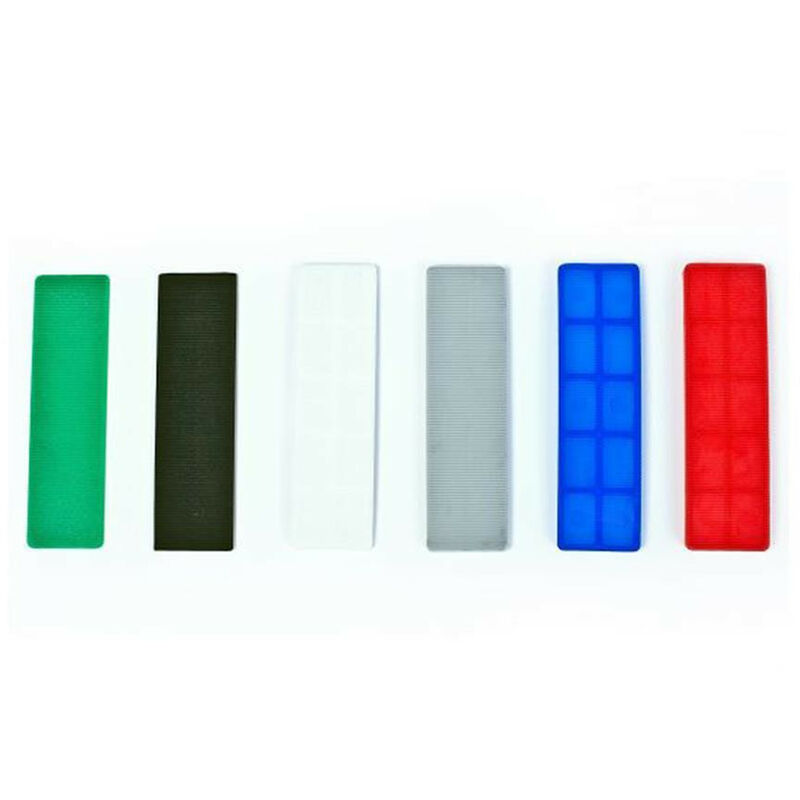Flat Shim 100x28mm Assorted - Pack of 100 - Various Colours - Broadfix
