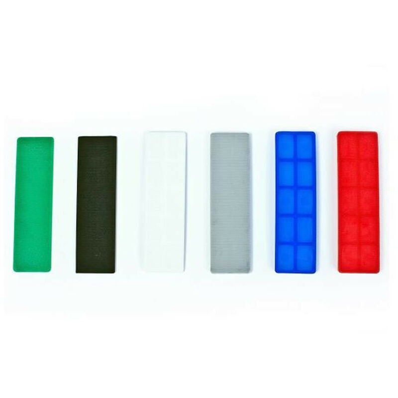 Flat Shim 100x28mm Assorted - Pack of 1000 - Multiple Colours - Broadfix