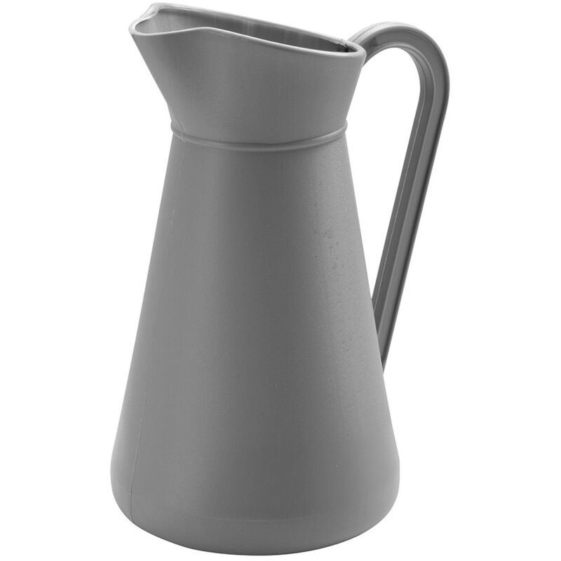 EDA Krug aus Kunststoff, 5 Liter, grau