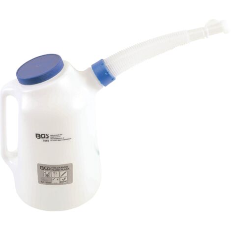 Broc à bec verseur flexible et couvercle  6 l