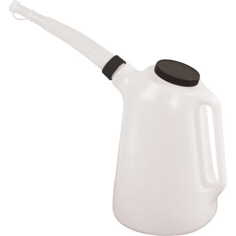 Broc avec bouchon et bec verseur 5L