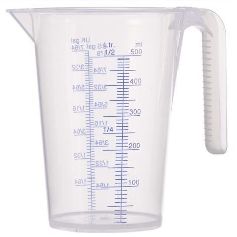 Broc doseur transparent gradué 0,5L - PRESSOL - 07 061