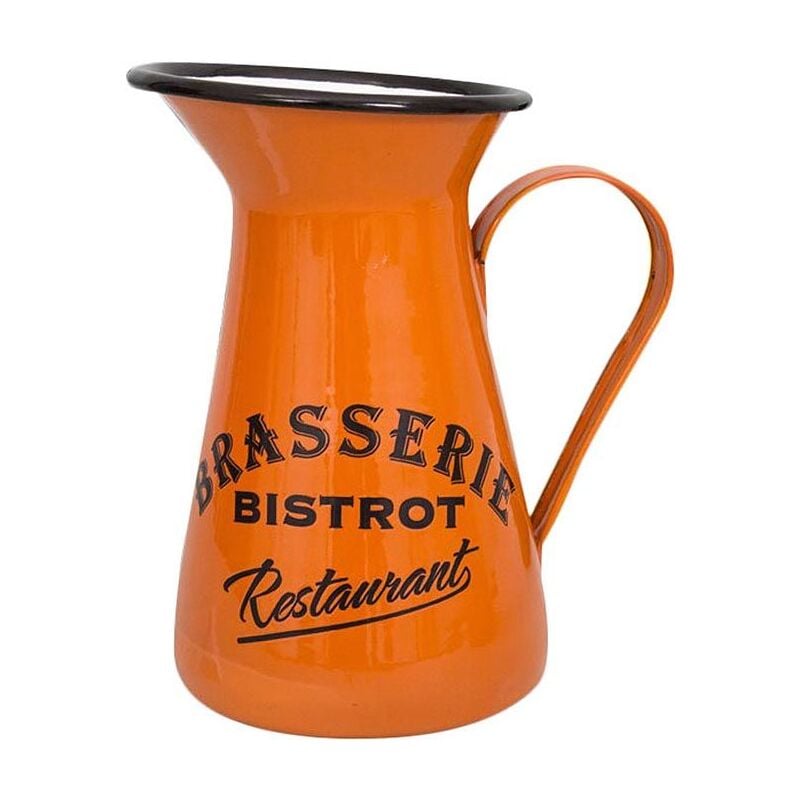Broc en métal coloré Brasserie-Bistrot