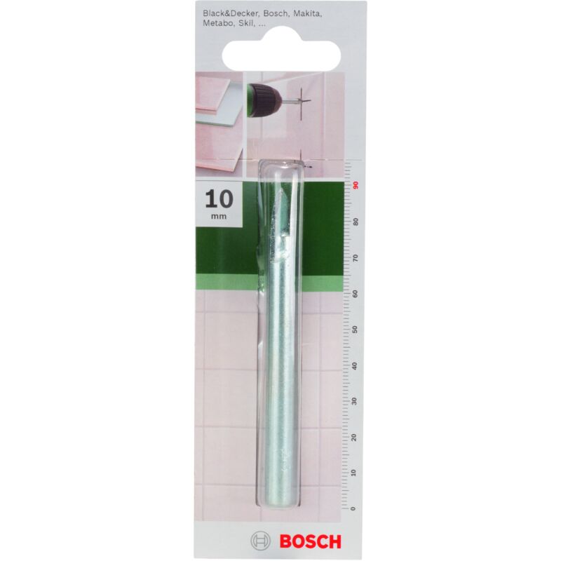 

2609255469 Broca para vidrio y azulejos Ø 10,0 mm- L- 90 mm - Bosch