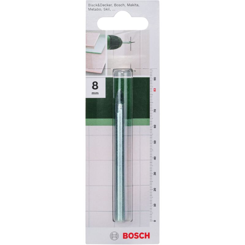 

BOSCH 2609255468 Broca para vidrio y azulejos Ø 8,0 mm- L- 83 mm
