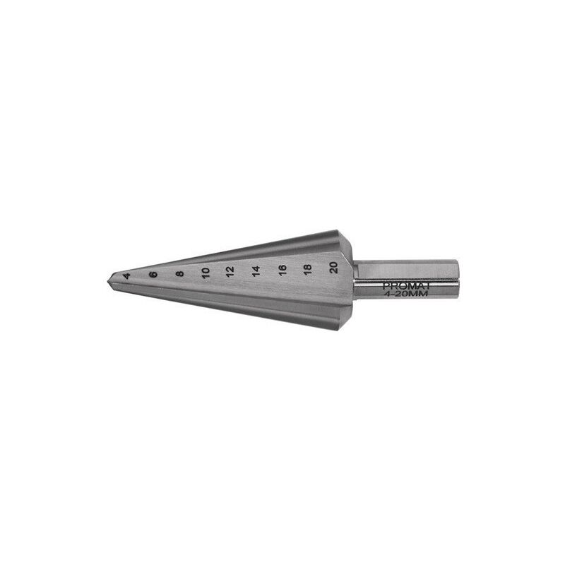 

Broca De Escariado De Chapa Rea De Perforacin 4-20 Mm Hss-