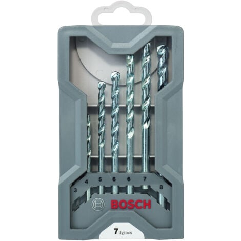 Broca CYL-1 piedra ladrillo: X-Pro set 7 uds  BOSCH 2607017079