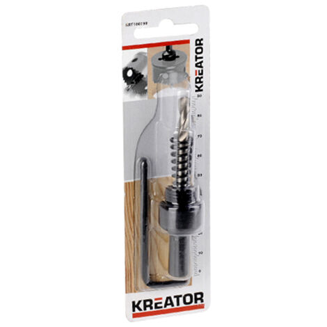 Broca de centrado para corona HSS para madera KREATOR