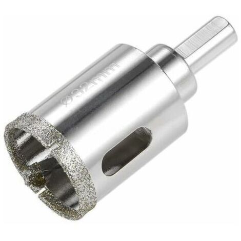 Broca de diamante para taladrar vidrio y azulejos de cerámica, 32 mm
