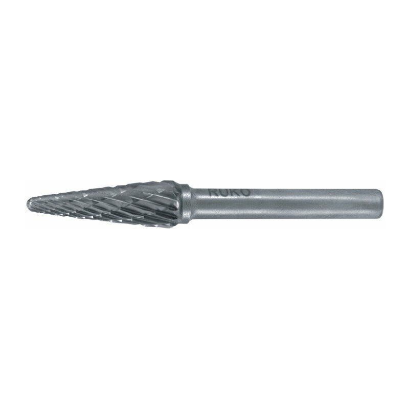 

Broca de fresado KEL D.3mm cabeza-L.14mm vástago-D.3mm HM galv.KVZ 4 - Ruko