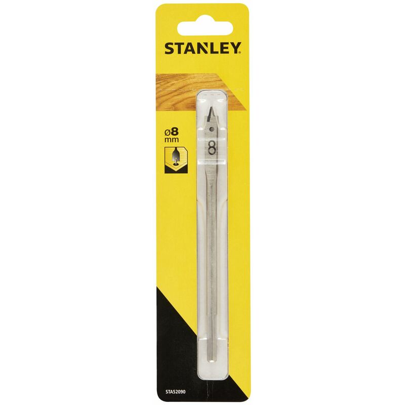 Stanley - Broca de pala con punta de centrar y bordes afilados ø 8mm