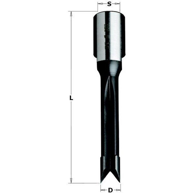 

CMT 163.120.11 - Broca de ranurar hm diam 12x100 s m12x1 dx