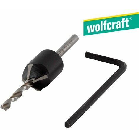 Broca de Taladro Wolfcraft para Madera 3,2-12mm (2498000)