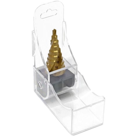 Broca escalonada HSS Cobertura titanio 4-20mm Broca cónica Para acero Accesorio universal Taladro