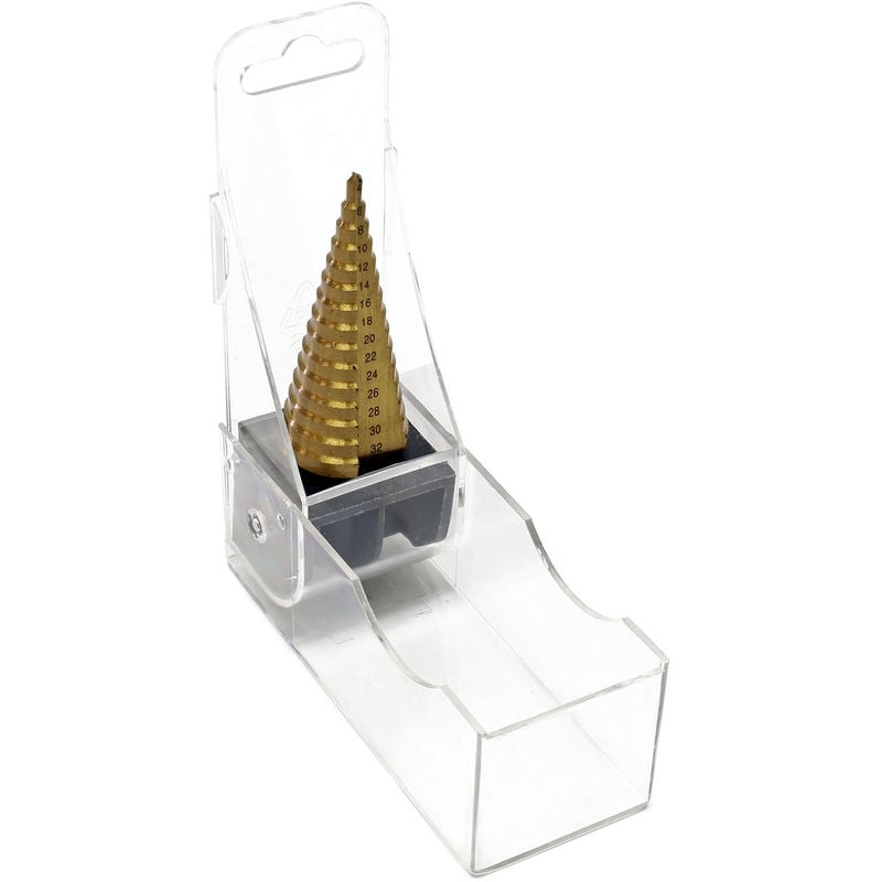 

Broca escalonada HSS Cobertura titanio 4-32mm Broca cónica Taladrado angular Accesorio universal