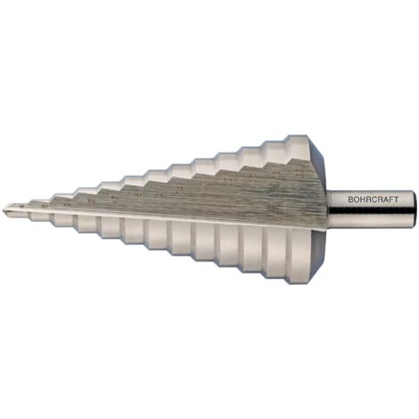 Broca escalonada HSS // No.3A / 4-30 mm BC-QP  Bohrcraft 17600300033
