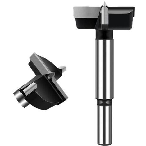broca Forstner para madera, brocas de carburo fresado de 40 mm, brocas de sierra de corona para carpintería, para hacer agujeros, ensamblar puertas esféricas de madera, cajones, plástico