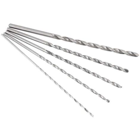 Broca helicoidal de acero de alta velocidad con vástago recto de 2-5 mm para madera