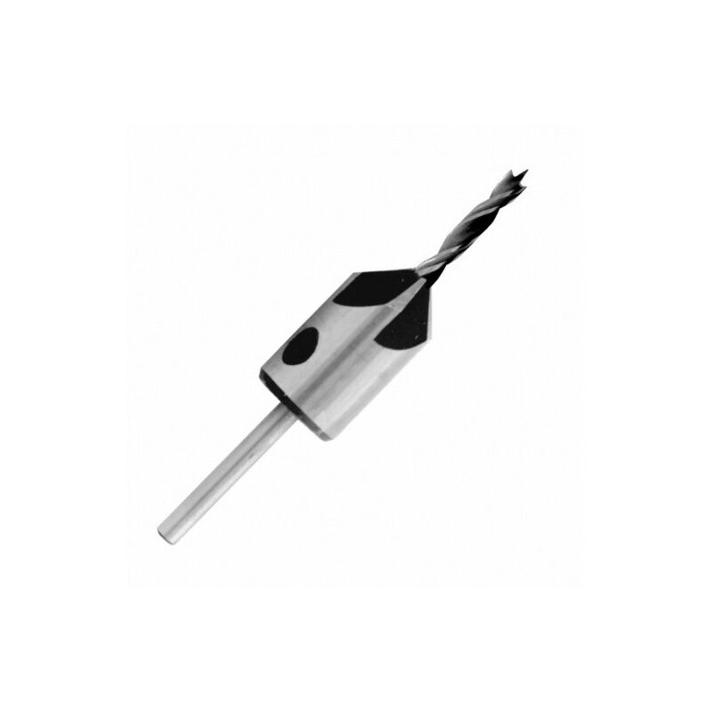 

Broca Helicoidal + Fresa HSS para madera 3x30x60 mm - Leman
