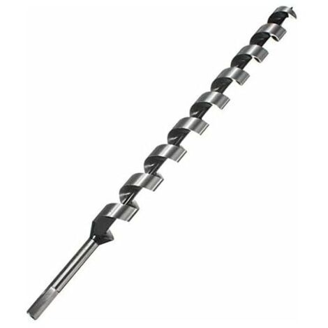 Broca helicoidal YMYNY de 460 mm con vástago hexagonal y punta de clavo, herramienta para taladrar madera (12 mm)
