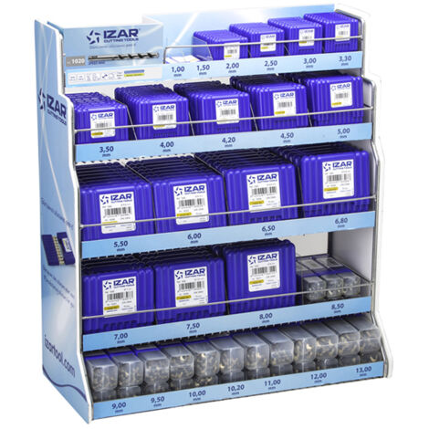 Broca HSS Co DIN338W Inox - 1020 - Expo 1020 Pt-14 (1-13 mm - 3,25/4,25) Nacional IZAR