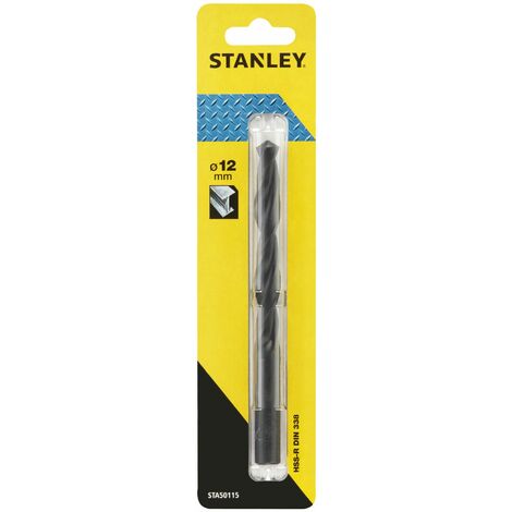 Broca HSS-R laminada para metal ø 12mm  STY-STA50115-QZ