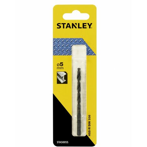 Broca HSS-R laminada para metal ø 5mm  STY-STA50055-QZ
