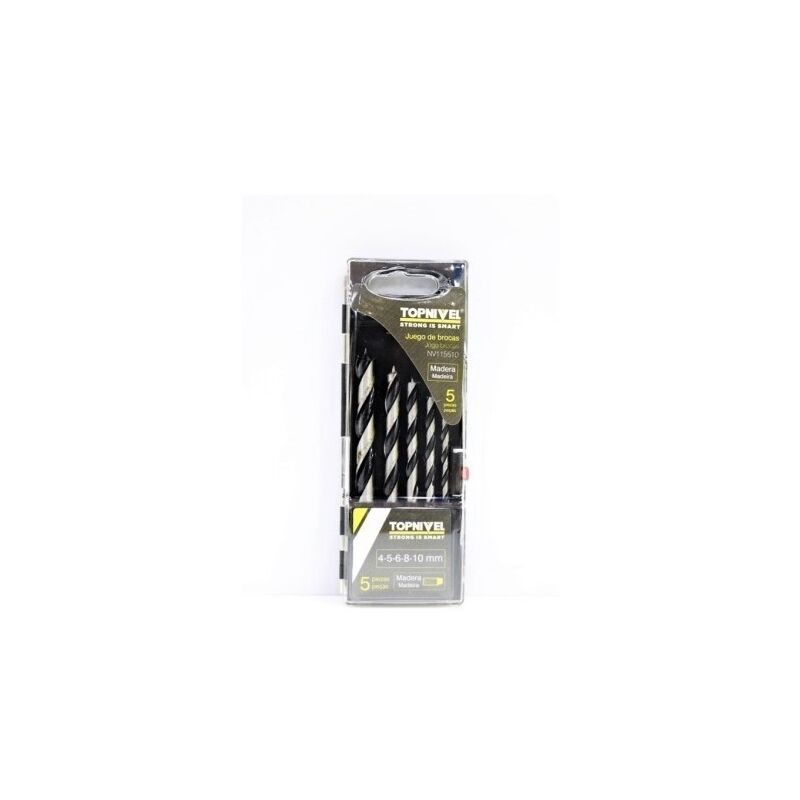 

Broca Madera 04-05-06-08-10Mm Nivel 5 Pz