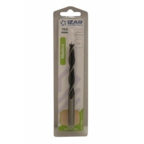 Broca Madera Espiral 3 Puntas 10 Mm M640 Izar