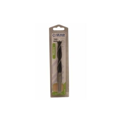 Broca Madera Espiral 3 Puntas 14 Mm M640 Izar