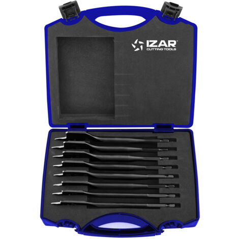 Broca Madera Plana Gran Rendimiento - 1651 - Set 12-32 mm IZAR