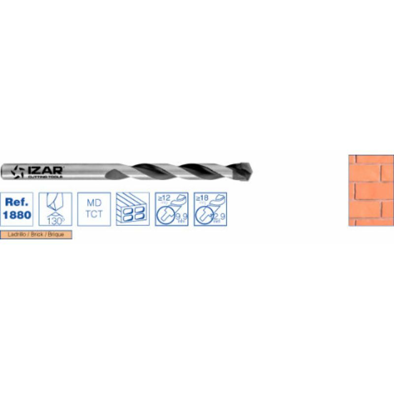 

Broca Izar MD-TCT 1880 Ladrillo