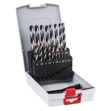 Broca Met Rect Hss-R 01-10Mm 19Pz Hss-R Pointteq Bosch