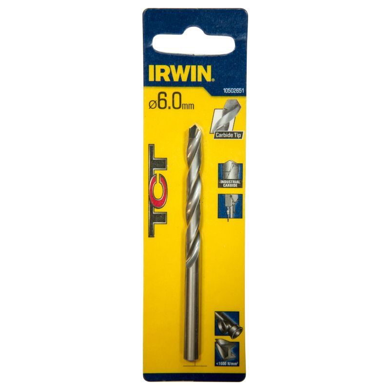 

IRWIN 10502651 Brocas Metales TCT 6mm