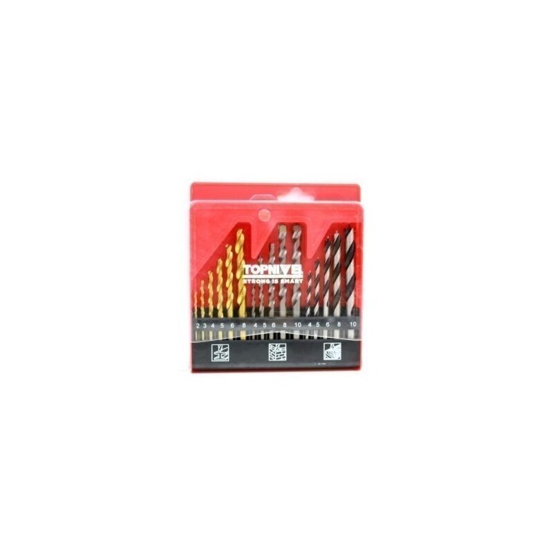 

Broca Metal/Piedra/Madera 16 Pz - Nivel