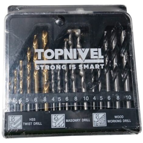 Broca Metal/Piedra/Madera Nivel 16 Pz