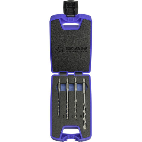 Broca Multi Universal Hex E6,3 - 1601 - Set 04-05-06-08 mm IZAR