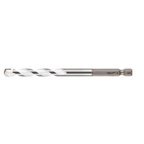 BROCA MULTIMATERIAL SHOCKWAVE 1/4 8X120 REF,4932471104 MILWAUKEE
