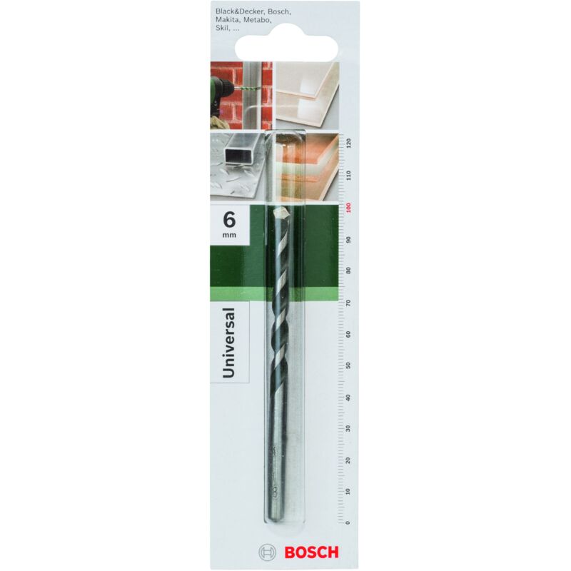 

2609255474 Broca multiuso Ø 6,0 mm- L- 100 mm - Bosch